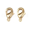 Brass Lobster Claw Clasps KK-902-G01-1