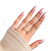 925 Sterling Silver Micro Pave Cubic Zirconia Finger Rings for Women RJEW-K253-12MG-2