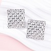 304 Stainless Steel Stud Earrings for Women EJEW-K306-08P-3