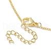 3Pcs 3 Styles 304 Stainless Steel Macrame Pouch Necklace Makings NJEW-JN04902-01-6