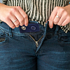 SUPERFINDINGS 4Pcs Cotton Adjustable Pants Waist Extender FIND-FH0010-14A-5