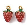 304 Stainless Steel Enamel Pendants STAS-U057-17G-03B-1