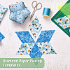 DICOSMETIC 200Pcs English Paper Piecing DIY-DC0002-70-6