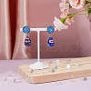 BENECREAT 20Pcs Sterling Silver Stud Earring Findings STER-BC0002-24C-5