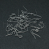 Tarnish Resistant 304 Stainless Steel Earring Hooks STAS-G140-73P-2
