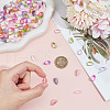 OLYCRAFT 100Pcs Lampwork Charms FIND-OC0003-91A-3