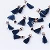 Polycotton(Polyester Cotton) Tassel Pendant Decorations OCOR-S102-08-1