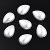 ABS Plastic Imitation Pearl Cabochons SACR-T015-13-01-1