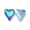 Electroplated Glass Pendants EGLA-M029-05-04-2