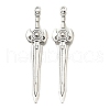 Tibetan Style Alloy Big Pendants FIND-G078-32B-AS-1