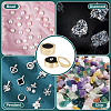 Alloy Loose Diamond Boxes CON-WH0104-11B-G-6