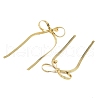 Ion Plating(IP) 304 Stainless Steel Stud Earrings X-EJEW-H007-03G-2