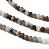Natural Flower Amazonite Beads Strands G-RM2025-12-3mm-4