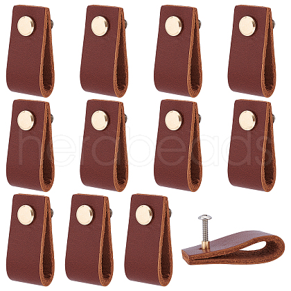 Rectangle Leather Drawer Handles AJEW-WH0251-71D-1