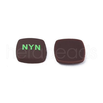 Acrylic Enamel Cabochons KY-N015-202B-1