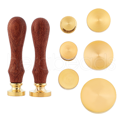 CRASPIRE Pear Wood Handle AJEW-CP0004-35-1