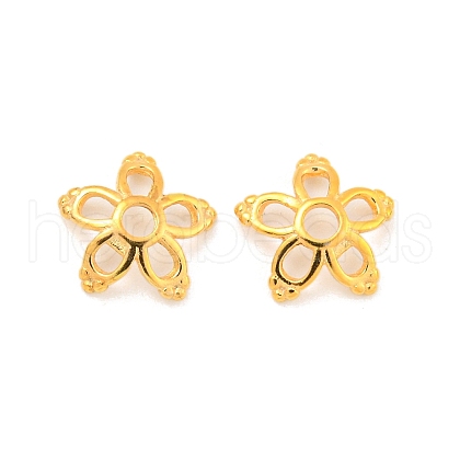 925 Sterling Silver Bead Caps STER-U002-08A-G-1