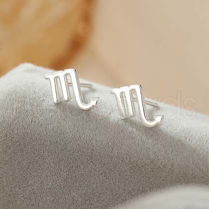 S925 Sterling Silver Stud Earrings WG164A3-11-1