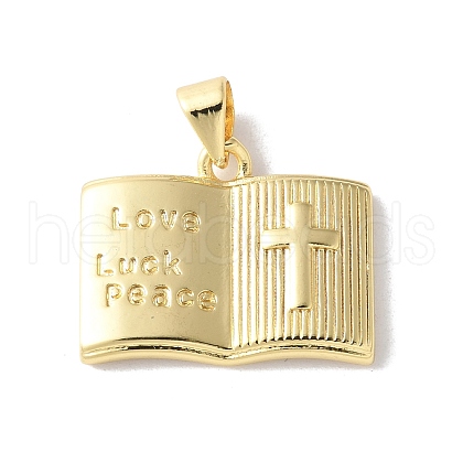 Brass Pendants KK-A252-29G-1