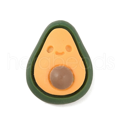 Opaque Resin Cabochos RESI-WH0026-78E-1