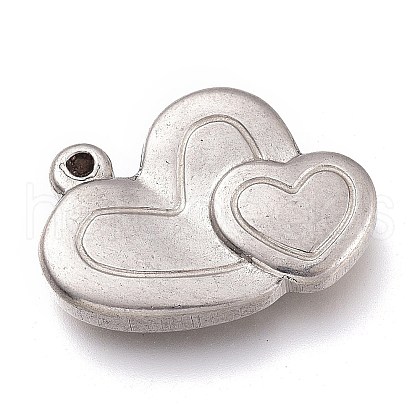 Non-Tarnish 304 Stainless Steel Pendants STAS-Z017-14P-1