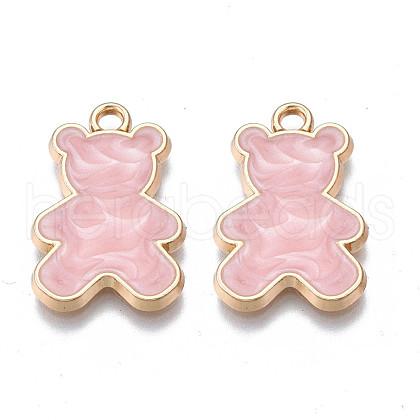 Alloy Enamel Pendants PALLOY-N170-018B-NR-1