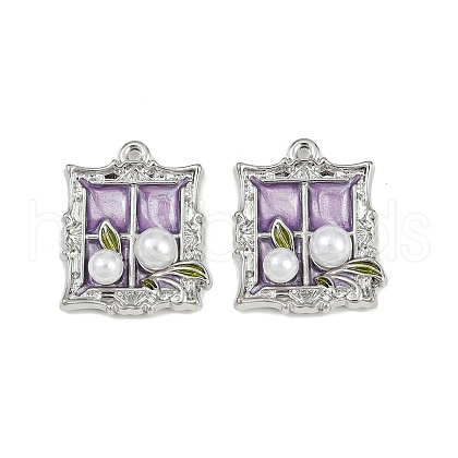 Alloy Enamel Pendants PALLOY-P311-01E-P-1