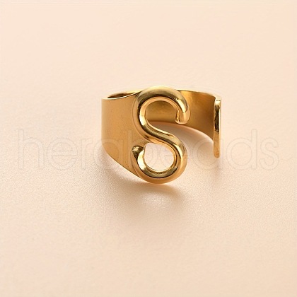 304 Stainless Steel Cuff Rings FS-WGEAFE6-37-1