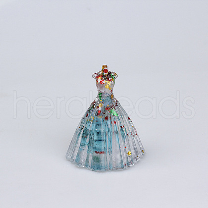 Resin Wedding Dress Display Decoration PW-WG69732-04-1