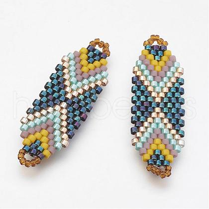 MIYUKI & TOHO Handmade Japanese Seed Beads Links SEED-S010-SP-14-1