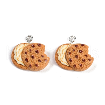 Resin Pendants RESI-I061-03B-1