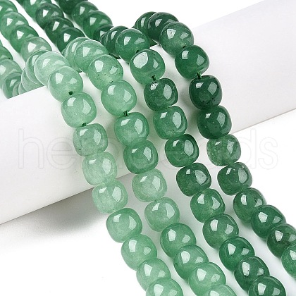 Dyed Natural White Jade Beads Strands G-T138-S07-1