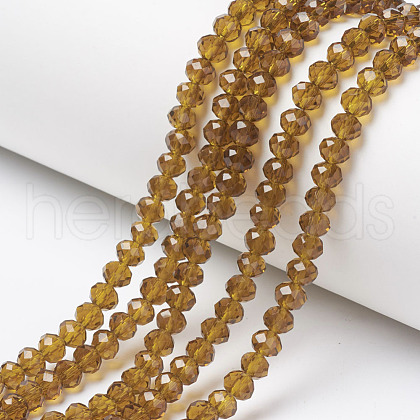 Glass Beads Strands EGLA-A034-T6mm-D02-1