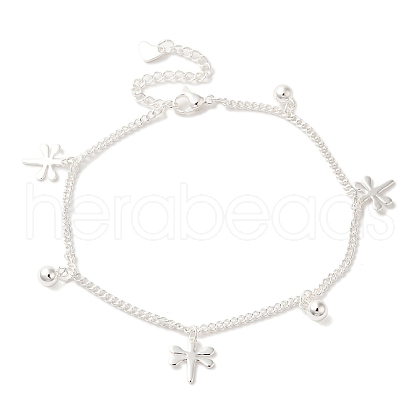 304 Stainless Steel Charm Bracelets BJEW-L673-022S-02-1