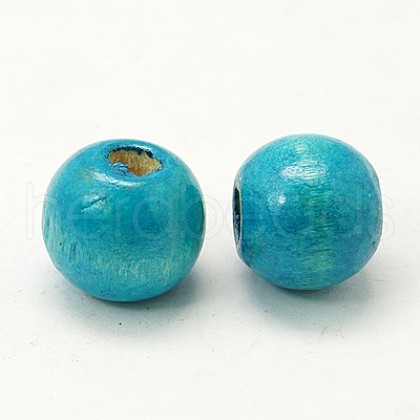 Natural Wood Beads W02KQ013-1