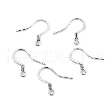 304 Stainless Steel French Earring Hooks STAS-F227-24-24-P-1