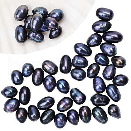  Natural Cultured Freshwater Pearl Beads Strands PEAR-NB0001-40-1