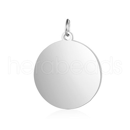 Anti-Tarnish 304 Stainless Steel Pendants STAS-I311-33H-P-1