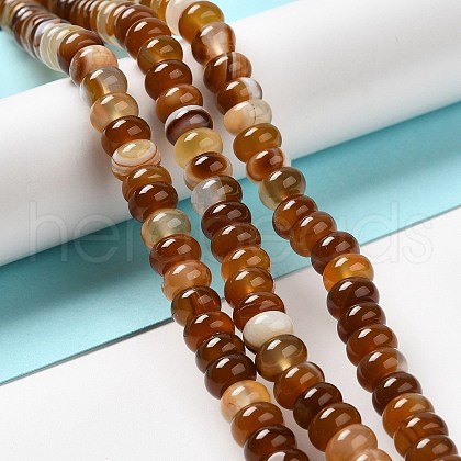 Natural Agate Beads Strands G-H295-C03-09-1