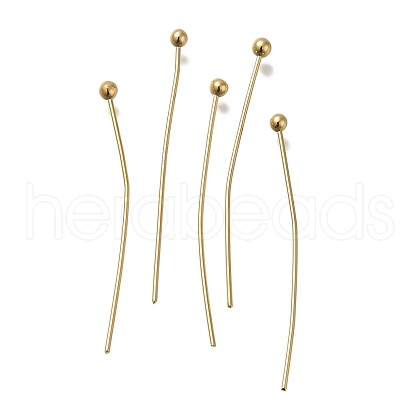 Brass Ball Head Pins KK-H502-03N-G-1