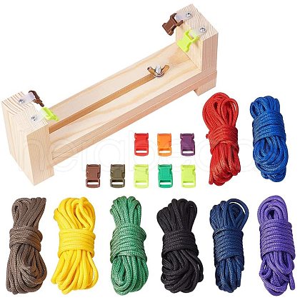 Rock Climbing Rope Knitted Tool Sets DIY-PH0008-01-1