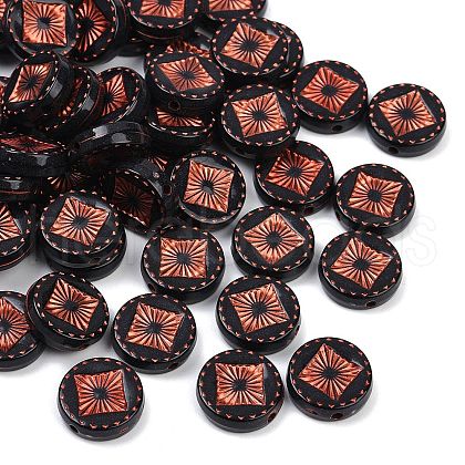 Opauqe Acrylic Beads OACR-P029-02A-01-1