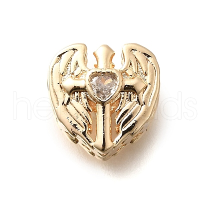 Brass & Glass Beads KK-M318-47G-02-1