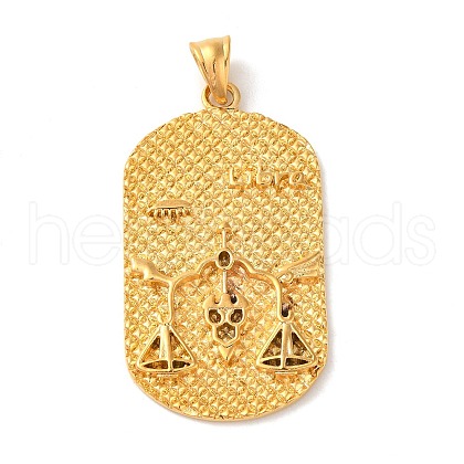 316L Surgical Stainless Steel Big Pendants STAS-B059-01G-09-1