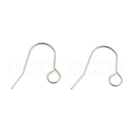 304 Stainless Steel Earring Hooks STAS-B047-31P-1