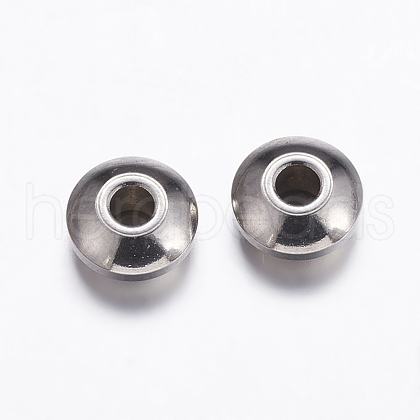 Tarnish Resistant 201 Stainless Steel Beads Spacers X-STAS-K146-068-5mm-1