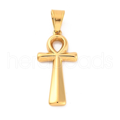 304 Stainless Steel Pendants STAS-L286-07G-1