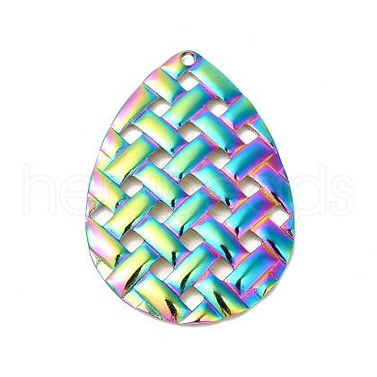 Ion Plating(IP) 304 Stainless Steel Pendants STAS-L268-027MC-1