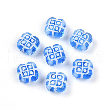 Transparent Acrylic Beads TACR-T028-48-1