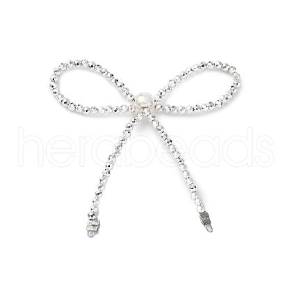 Alloy & Glass Bowknot Chandelier Component Links PALLOY-D360-01I-1